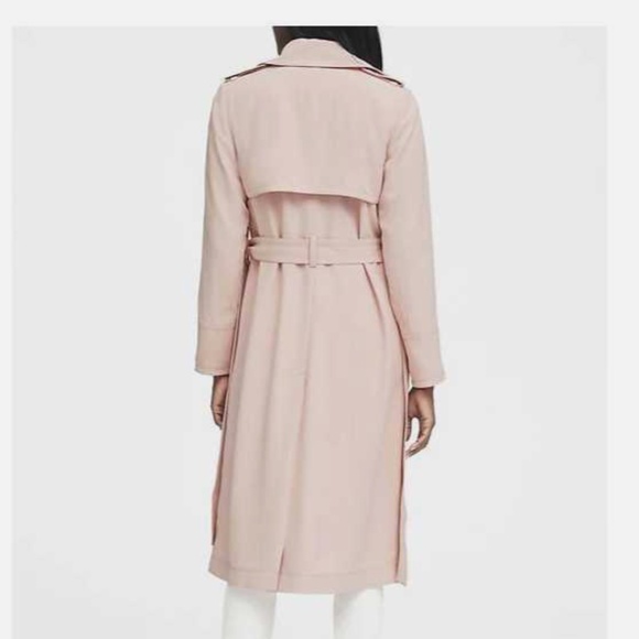 Banana republic maxi trench coat - Picture 2 of 5